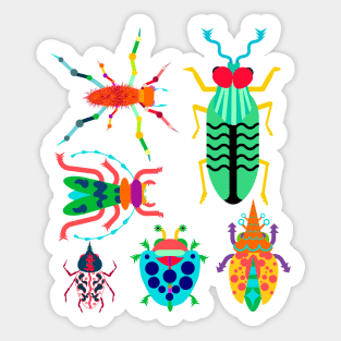 Insect collection Sticker